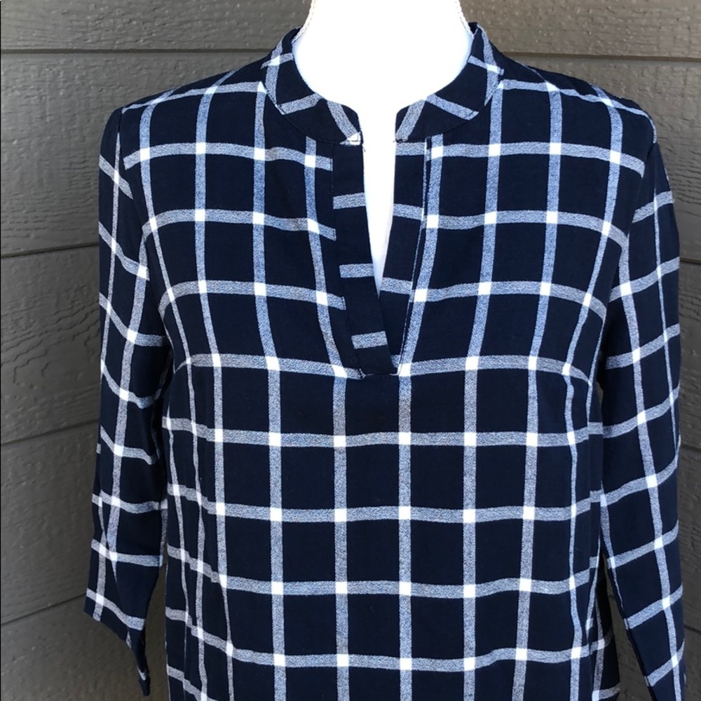 MOD REF Flannel Plaid Dress. - Picture 2 of 5
